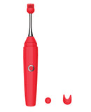 Luv Inc. Orgasm Pen w/Three Attachments - Red