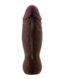 Shaft Flexskin Liquid Silicone Bullet - Mahogany