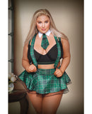 Play Slither in Your DM's School Girl Green Plaid 3X/4X