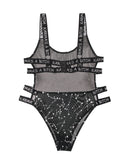 Vibes Karma's a Bitch Bodysuit - Black