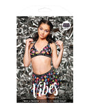 Vibes Why U Trippin Skater Skirt Black S/M