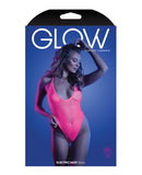 Glow Electric Haze Teddy Neon Pink M/L