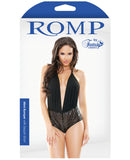 MiMi Romper w/Sequin Short - Black