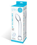 Glas 8" Slimline G-Spot Glass Dildo