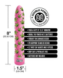 Stoner Vibes Pack A Fatty Multi Speed Vibrator - Pink Kush