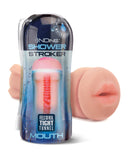 Shower Stroker Mouth - Ivory