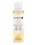 Gender X Flavored Lube - 4 oz Tropical Passion