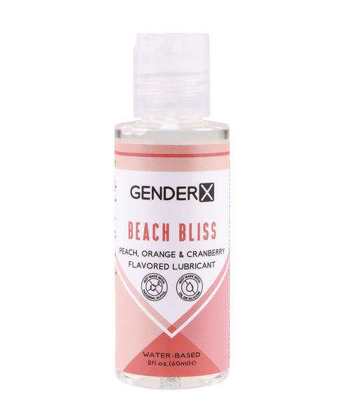 Gender X Flavored Lube - 2 oz Beach Bliss