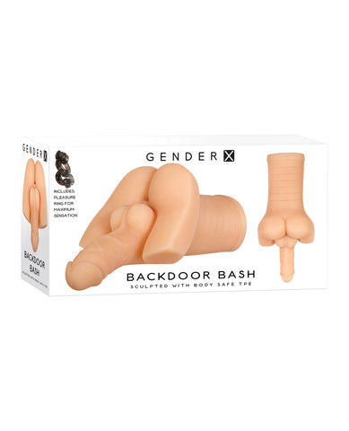 Gender X Backdoor Bash Stroker - Light