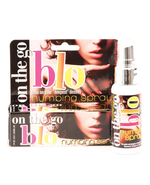 On the Go BLO Numbing Spray - Strawberry