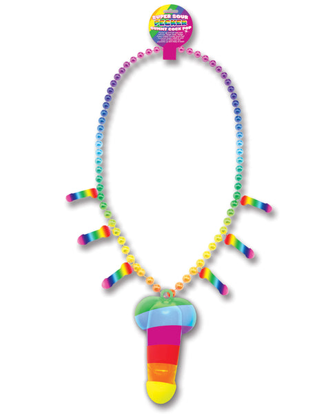 Rainbow Pecker Whistle Necklace