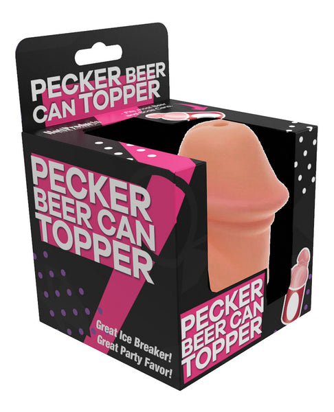 Pecker Beer Can Topper