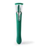 Succion Sucking G-Spot Vibrator - 3 Function Green