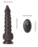 Alter 7" Thrusting Dildo - Black