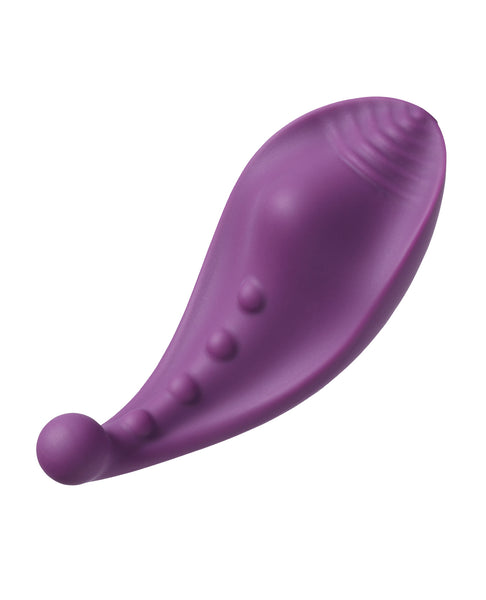 Lia Wearable Panty Vibrator with Wireless Remote Control - Purple