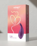 Lia Wearable Panty Vibrator with Wireless Remote Control - Purple