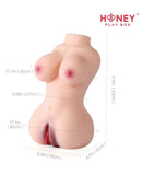 Yolanda Love Doll Female Torso Realistic Pussy Ass Masturbator - Ivory