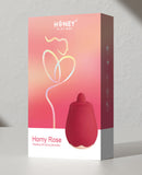 Horny Rose Solo Vibrating Clit Licking Stimulator - Red