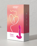 Crave G-Spot Vibrator w/Rotating Head - Pink