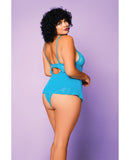 Dark in Love Teddy Teal 2X