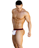 Jack Adams Flyer Jock - White/Red