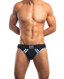 Jack Adams Team Jockstrap Sky - Black/Sky Blue