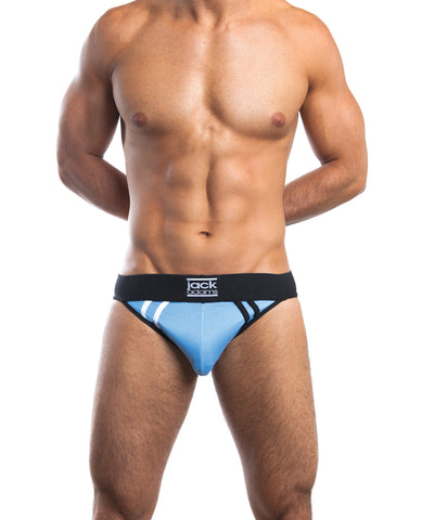 Jack Adams Team Jockstrap - Sky Blue/Black