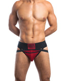 Jack Adams Ranger 3.0 Jockstrap - Black/Red