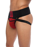 Jack Adams Ranger 3.0 Jockstrap - Black/Red