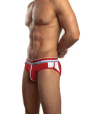 Jack Adams Relay Brief Red/White LG