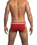 Jack Adams Relay Brief Red/White LG