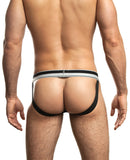 Jack Adams Cross Train Jockstrap Black/Yellow MD