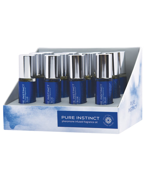 Pure Instinct Pheromone Fragrance Oil Roll On Display - 10.2 ml Display of 12