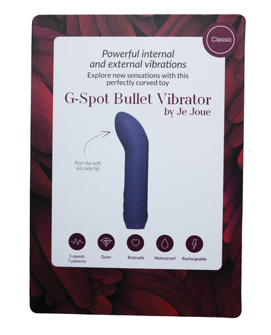 Promo Je Joue G-Spot Bullet Talker