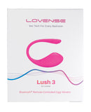 Lovense Lush 3.0 Sound Activated Camming Vibrator - Pink