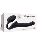 Strap On Me Silicone Bendable Strapless Strap On Small - Black