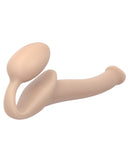 Strap On Me Silicone Bendable Strapless Strap On Small - Flesh