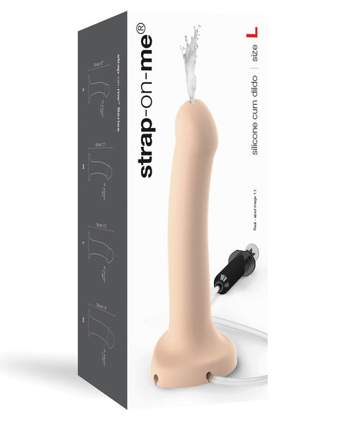 Strap On Me Silicone Cum Dildo - Flesh