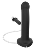 Strap On Me Silicone Cum Dildo - Black