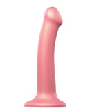 Strap On Me Flexible Dildo - Metallic Rose