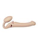 Strap On Me Vibrating Bendable Strapless Strap On Medium - Vanilla