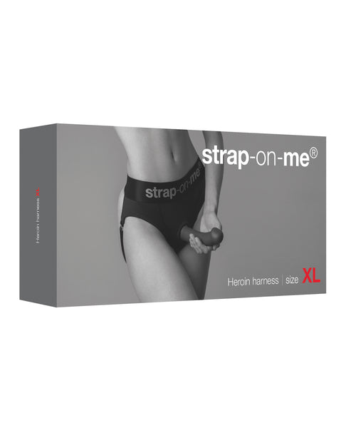 Strap On Me Heroine Harness - Black XL