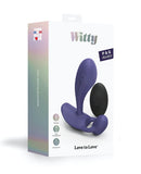 Love to Love Witty Flexible Dual Stim - Midnight Indigo