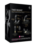 Dorcel Twist Delight Rotating Head w/Beads - Black