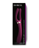 Dorcel Infinite Joy Bendable Forked Vibrator - Plum