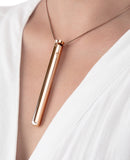 Le Wand Vibrating Necklace - Rose Gold