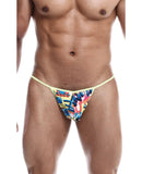 Male Basics Sinful Hipster Music T Thong G-String Print LX