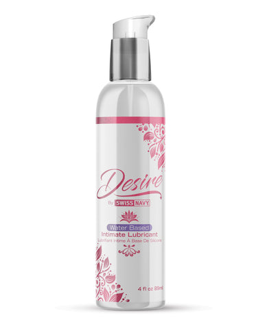 Swiss Navy Desire Water Based Intimate Lubricant - 4 oz