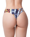 Mememe Go Wild Snake Printed Thong SM