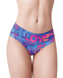 Mememe Love graffiti Printed Slip XL